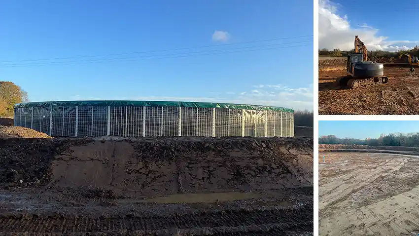 Slurry Storage Groundworks